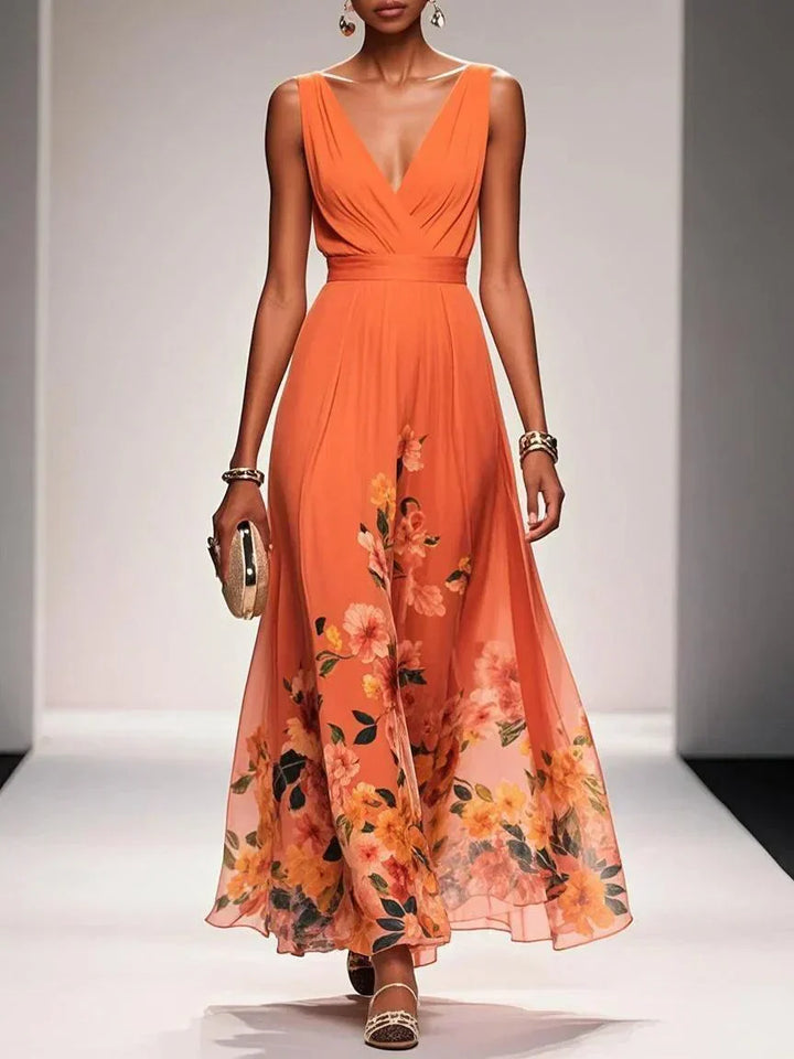 Isabella — La Robe Florale Mariage Qui Vole Poliment la Vedette