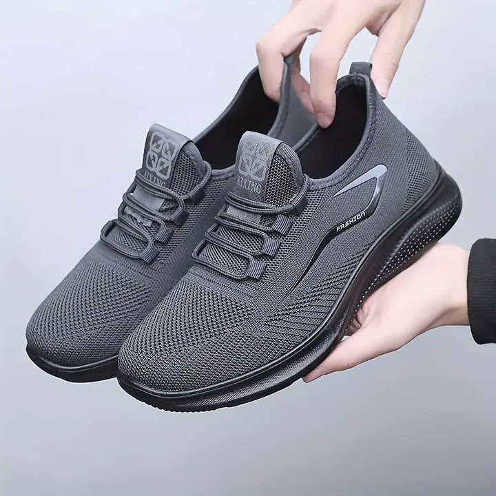 Victor | Baskets Tricot Sans Lacets Homme | Confort Marche