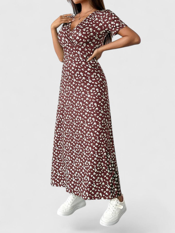 Yulivette — Robe Femme Elegante Noire, Bleu Marine, Rouge Pour Style Confirme