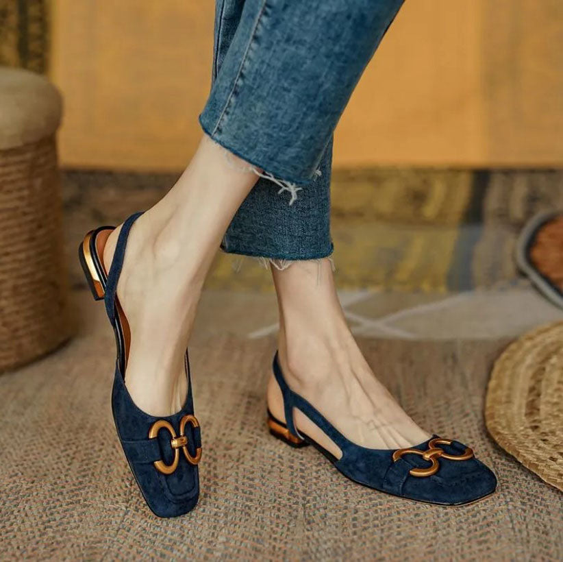 Daniela | Sandales Slingback Orthopédiques Femme | Confort Soutien