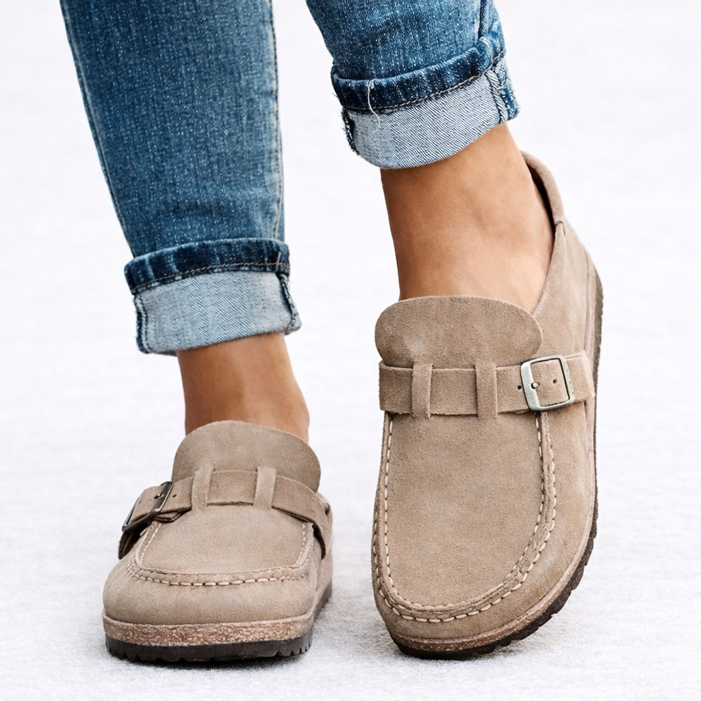 Mocassins Orthopédiques à Enfiler Femme | Marche Confortables
