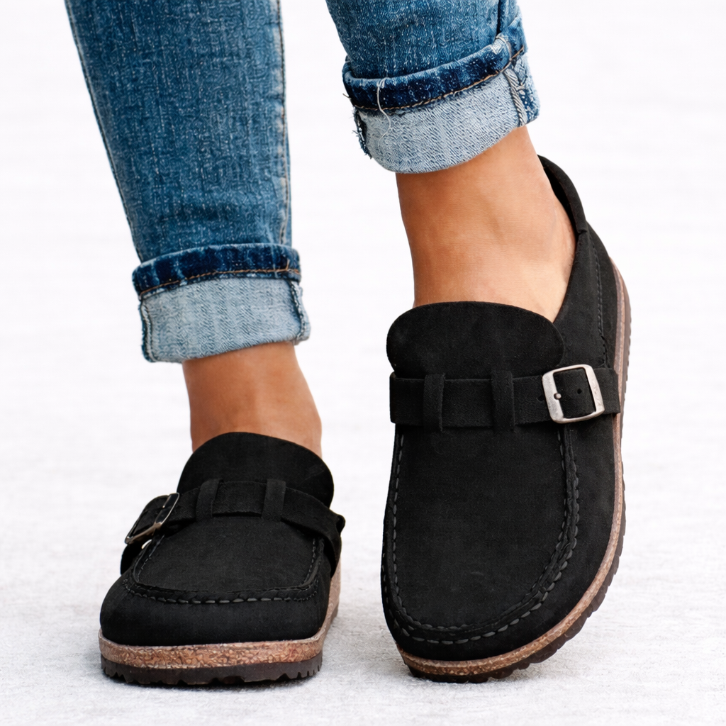 Mocassins Orthopédiques à Enfiler Femme | Marche Confortables