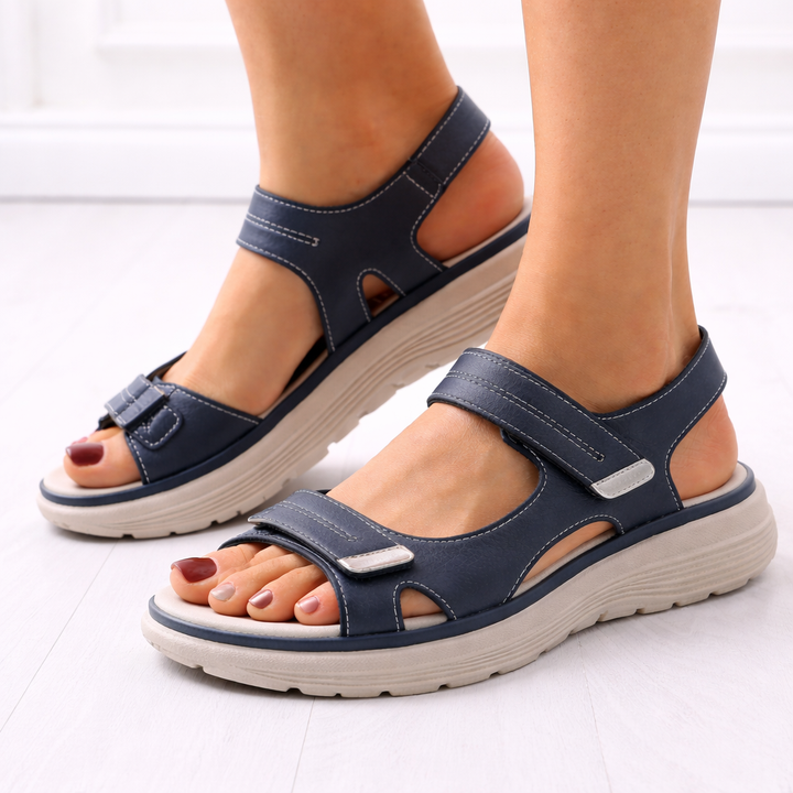 Sandales Orthopédiques Plateformes Femme Réglables | Soutien Quotidien
