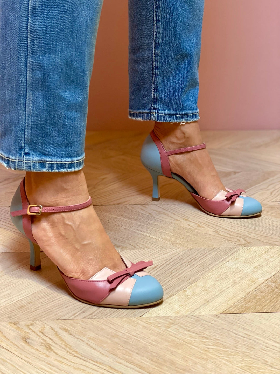 Aitana | Escarpins Bride Cheville Femme | Chaussure Orthopédique Moderne