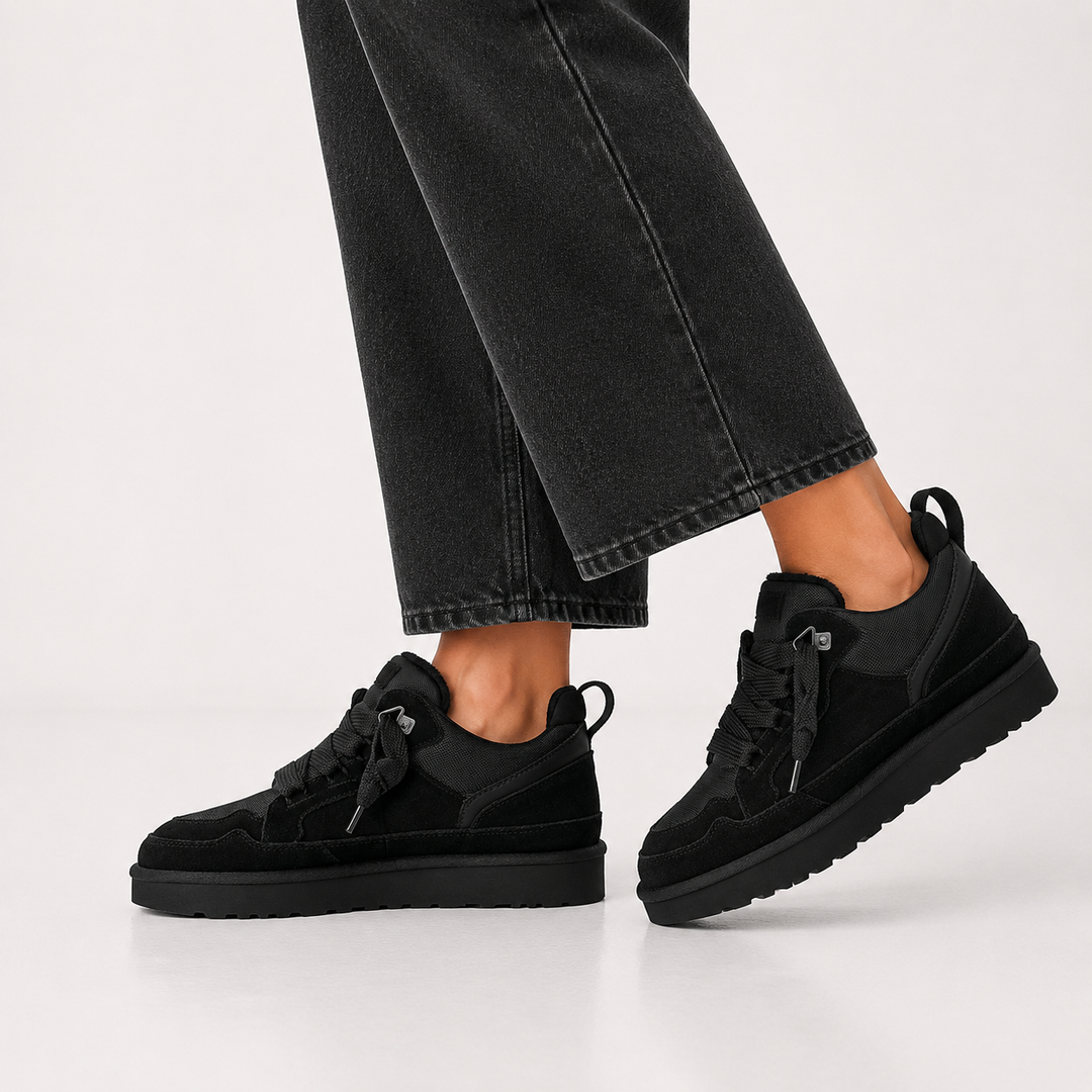 Baskets Orthopédiques Femme | Daim Plateforme Hiver Confort