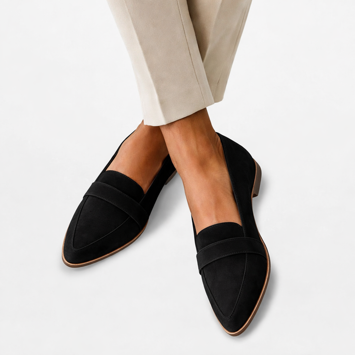 Mocassins Daim Doux Orthopédiques Femme | Élégants Confort Parfait
