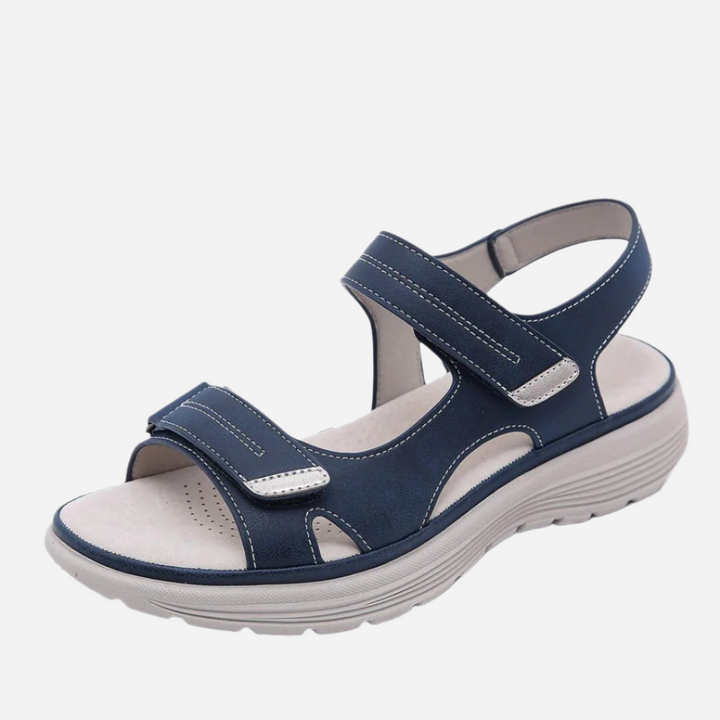 Lucie | Sandales Orthopédiques Sport Plates Femme | Confort Actif