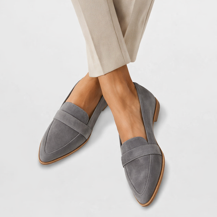 Mocassins Daim Doux Orthopédiques Femme | Élégants Confort Parfait