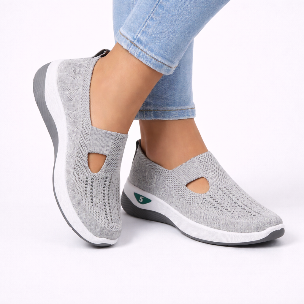 Chaussures Orthopédiques Femme Sans Lacets | Confort Soutien Quotidien