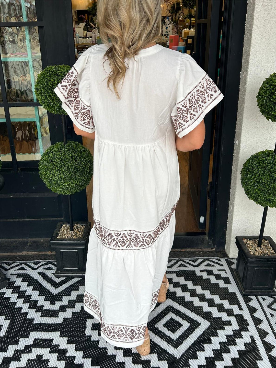 Alice — Robe Femme Boho Noire, Mocha, Wine Red Pour Style Confirme