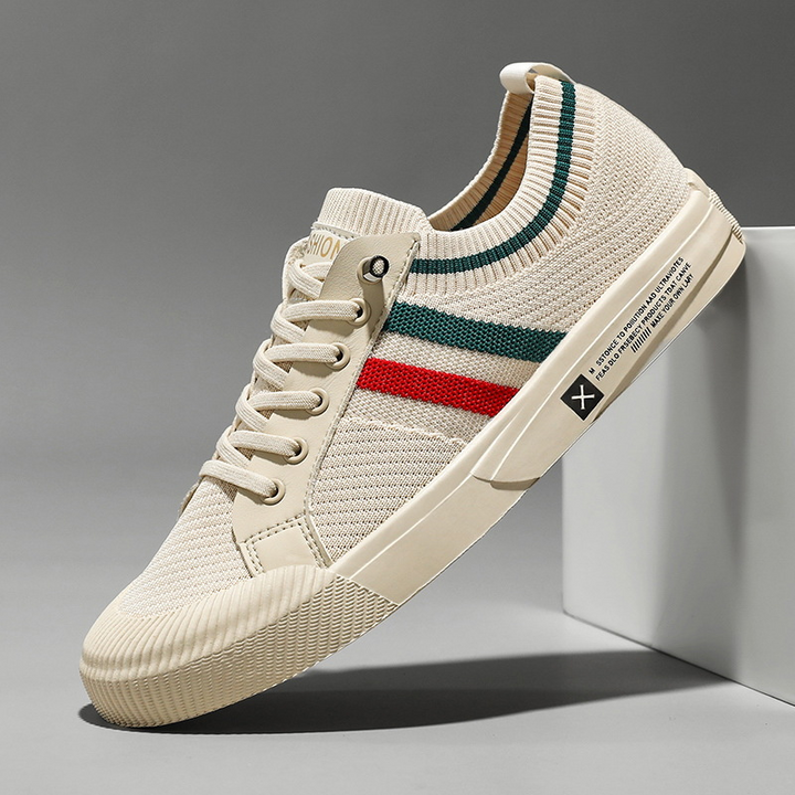 Rasmus | Baskets Tricot Lacets Homme | Légères Confort