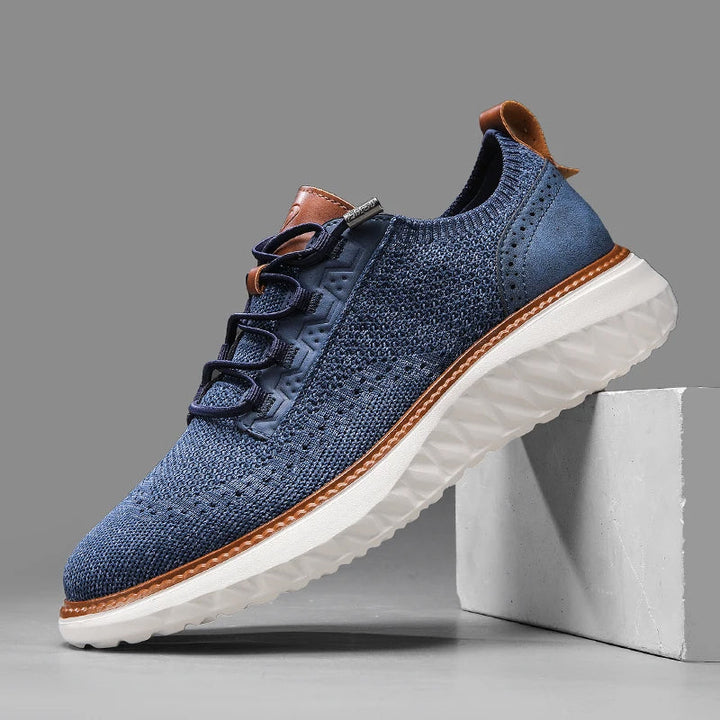Tobias | Baskets Tricot Lacets Homme | Légères Confortables