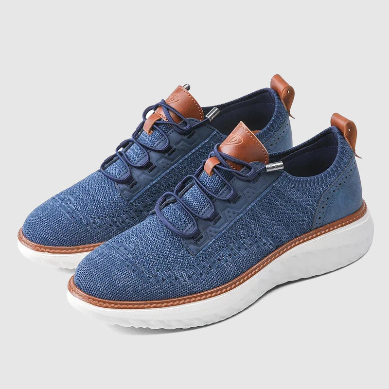 Tobias | Baskets Tricot Lacets Homme | Légères Confortables