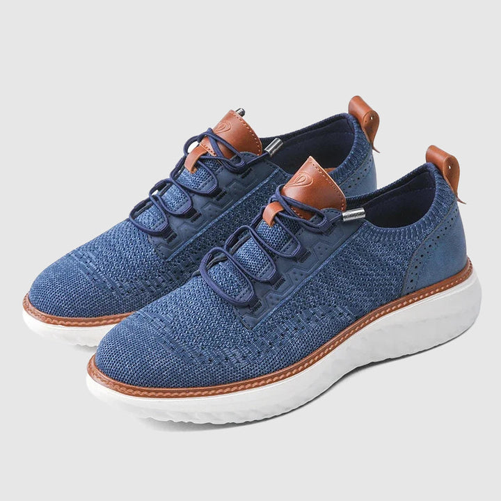 Tobias | Baskets Tricot Lacets Homme | Légères Confortables