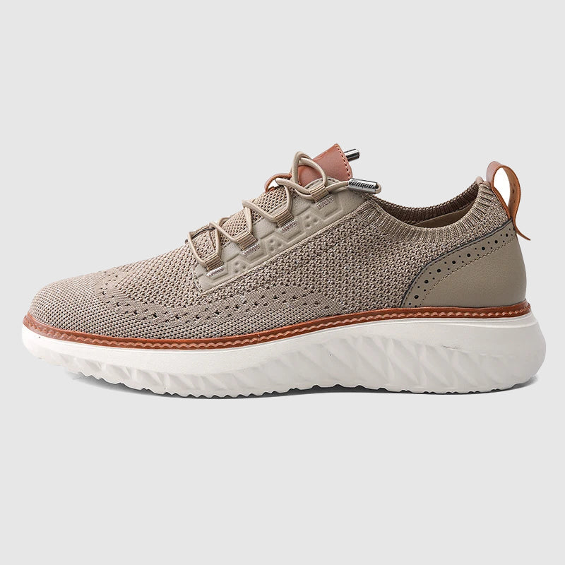 Tobias | Baskets Tricot Lacets Homme | Légères Confortables