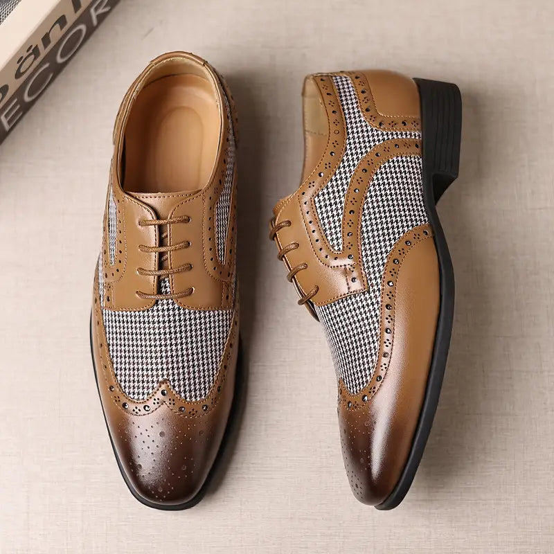 Dietrich | Brogue Oxford Homme Habillé | Confort Orthopédique
