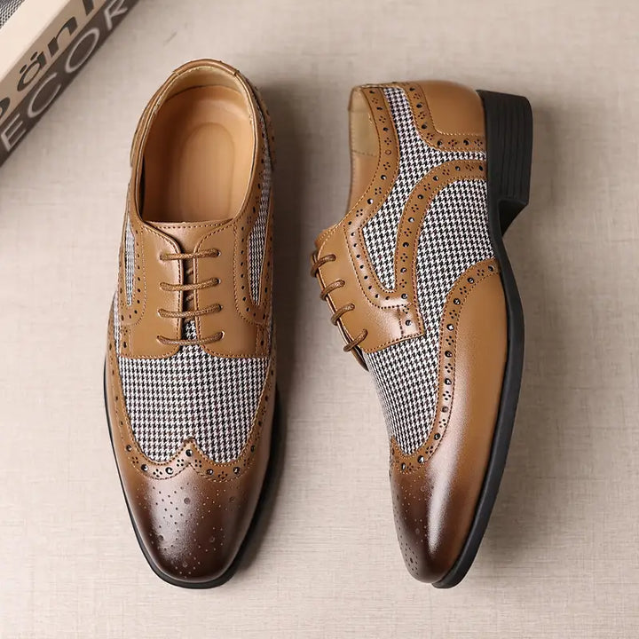 Dietrich | Brogue Oxford Homme Habillé | Confort Orthopédique