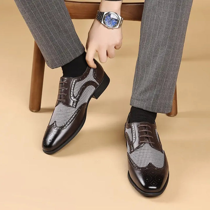 Dietrich | Brogue Oxford Homme Habillé | Confort Orthopédique