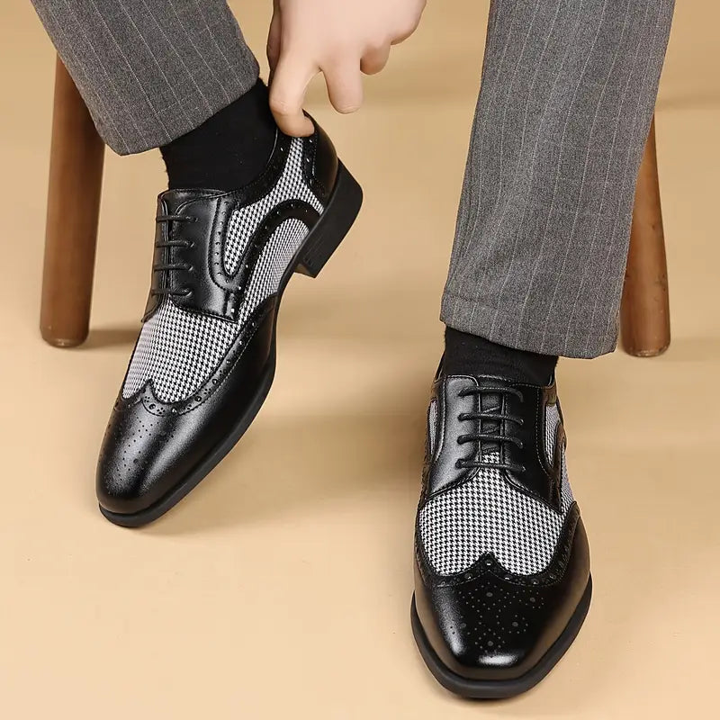 Dietrich | Brogue Oxford Homme Habillé | Confort Orthopédique