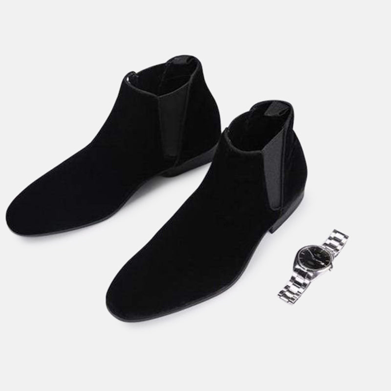Gliemer | Chelsea Boots Daim Homme | Marche Confortables