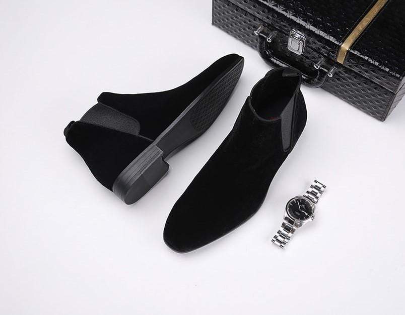 Gliemer | Chelsea Boots Daim Homme | Marche Confortables