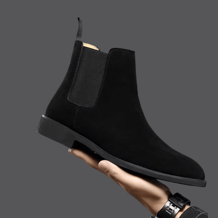 Rowan | Chelsea Boots Daim Homme | Confortables Orthopédiques