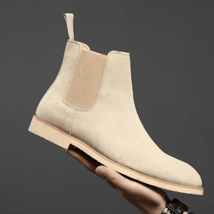 Rowan | Chelsea Boots Daim Homme | Confortables Orthopédiques