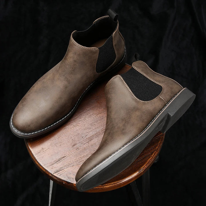 Clint | Chelsea Boots Cuir Classiques Homme | Habillés Confort