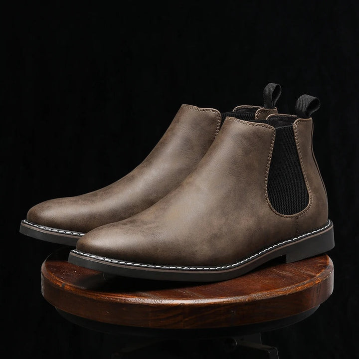 Clint | Chelsea Boots Cuir Classiques Homme | Habillés Confort