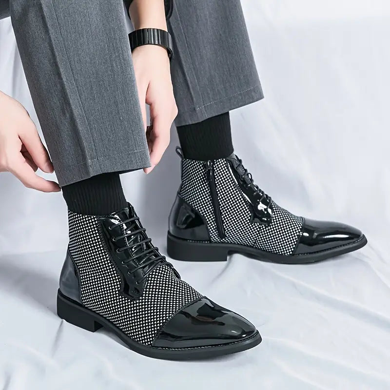 Ivo | Derby Bottines Habillées Homme | Confortables Élégantes