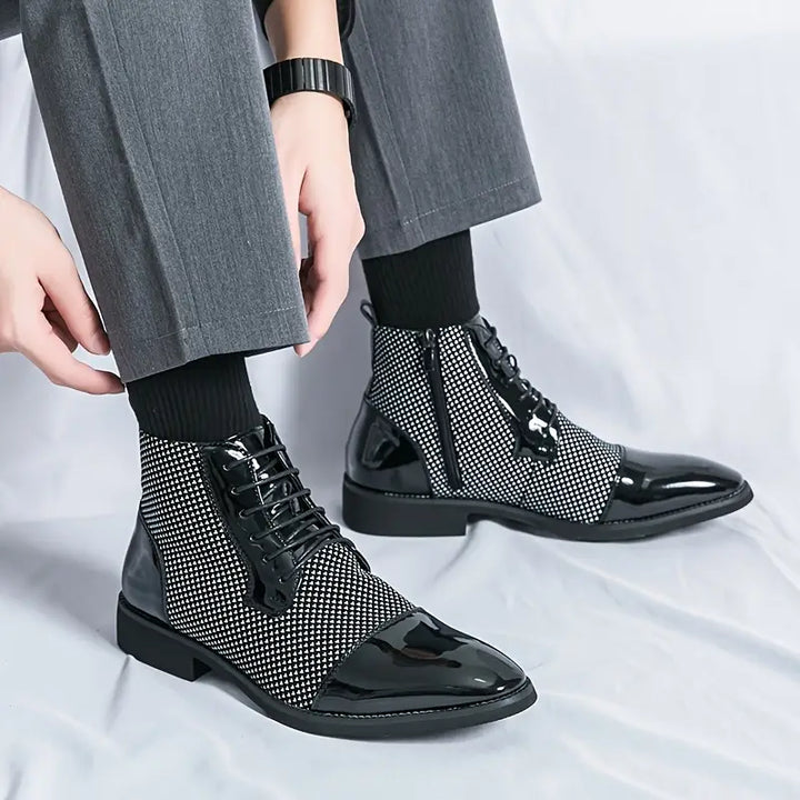 Ivo | Derby Bottines Habillées Homme | Confortables Élégantes