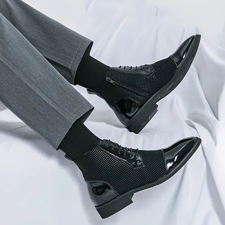 Ivo | Derby Bottines Habillées Homme | Confortables Élégantes