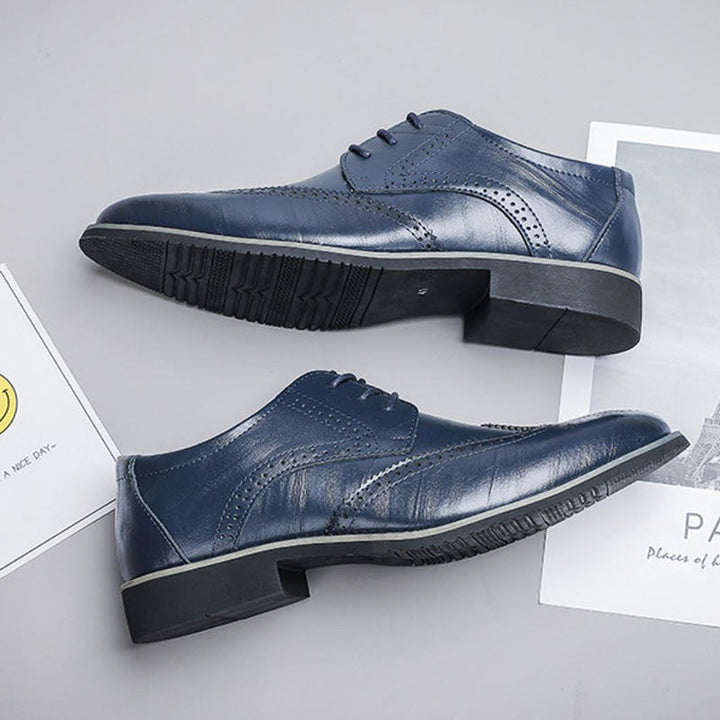 Elpidio | Brogue Habillé Homme | Confort Marche Quotidienne