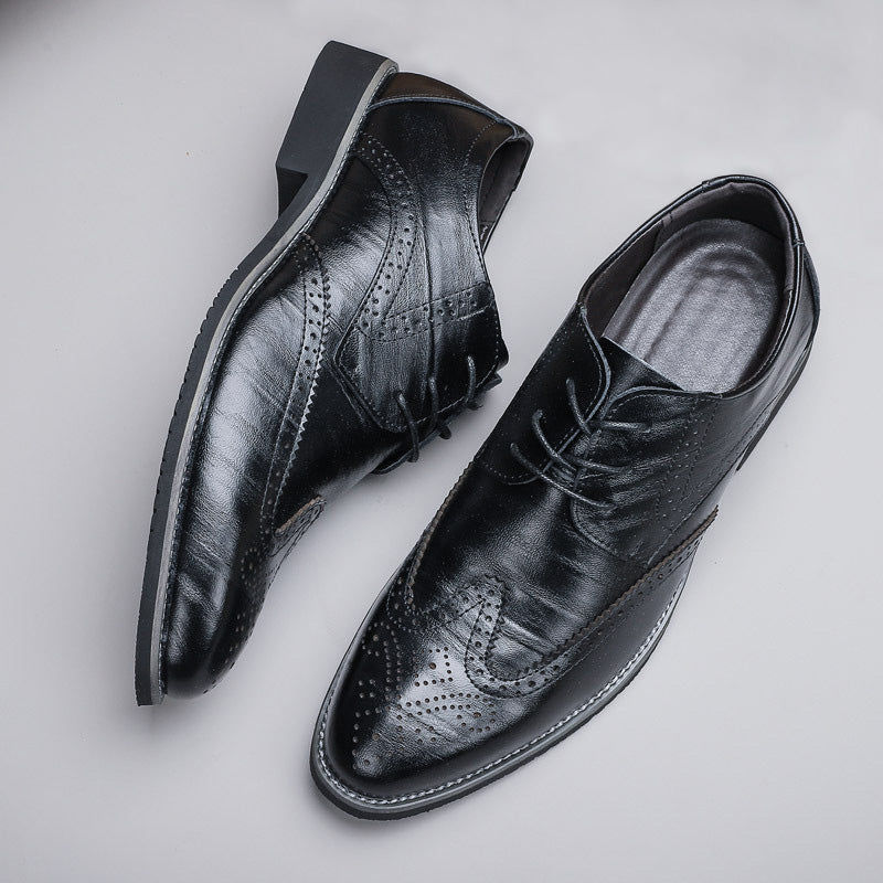 Elpidio | Brogue Habillé Homme | Confort Marche Quotidienne