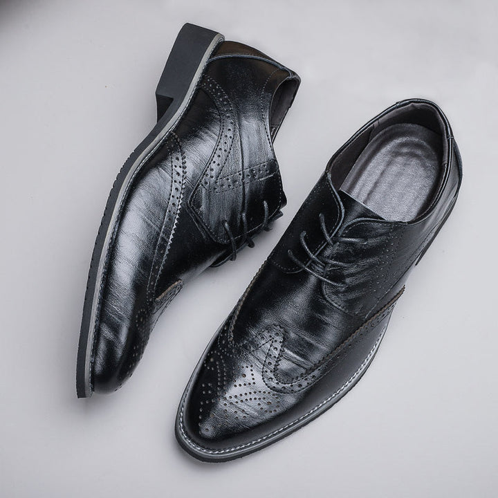 Elpidio | Brogue Habillé Homme | Confort Marche Quotidienne