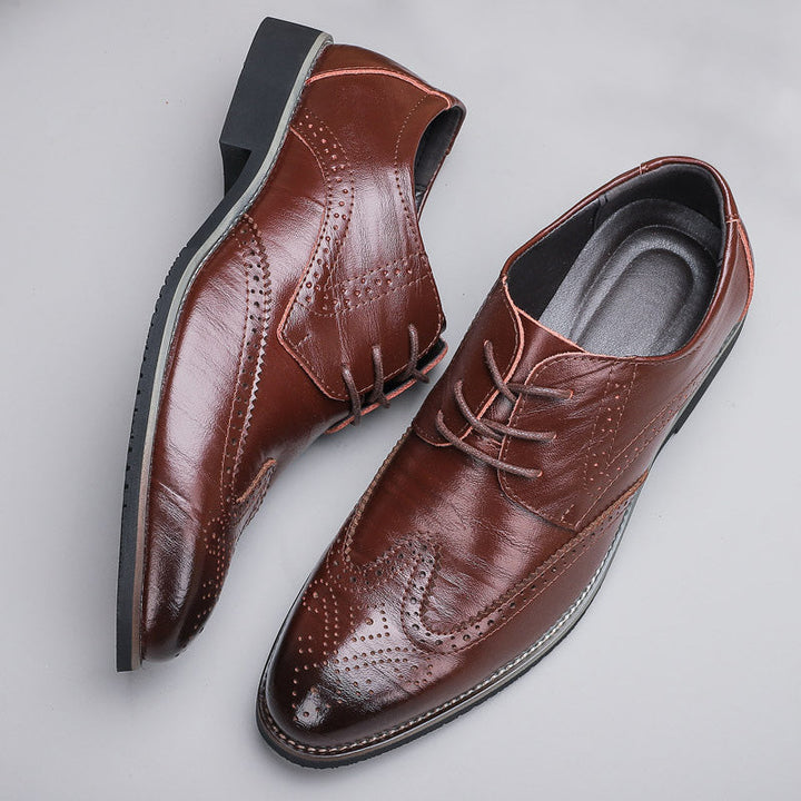 Elpidio | Brogue Habillé Homme | Confort Marche Quotidienne