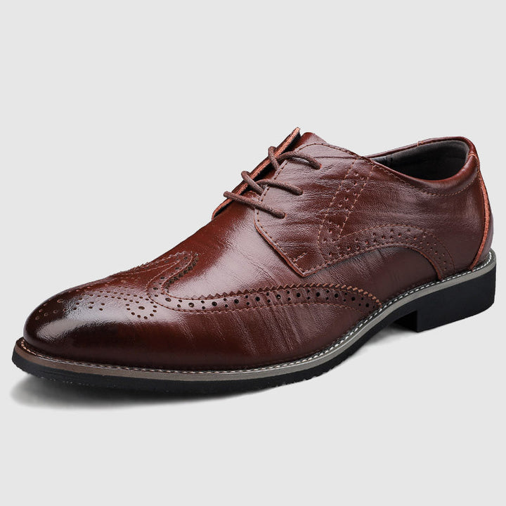 Elpidio | Brogue Habillé Homme | Confort Marche Quotidienne
