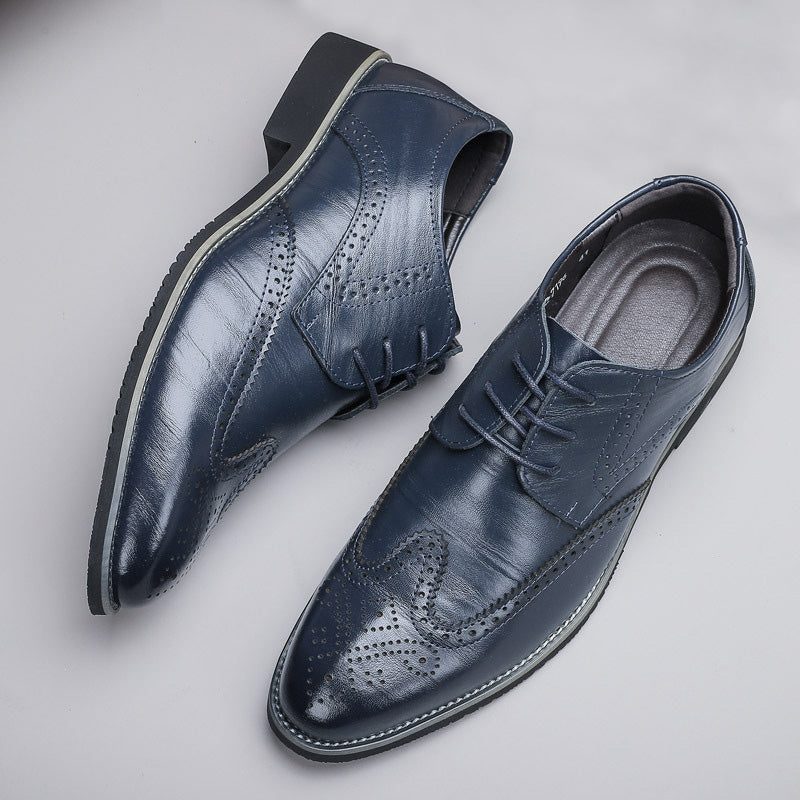 Elpidio | Brogue Habillé Homme | Confort Marche Quotidienne