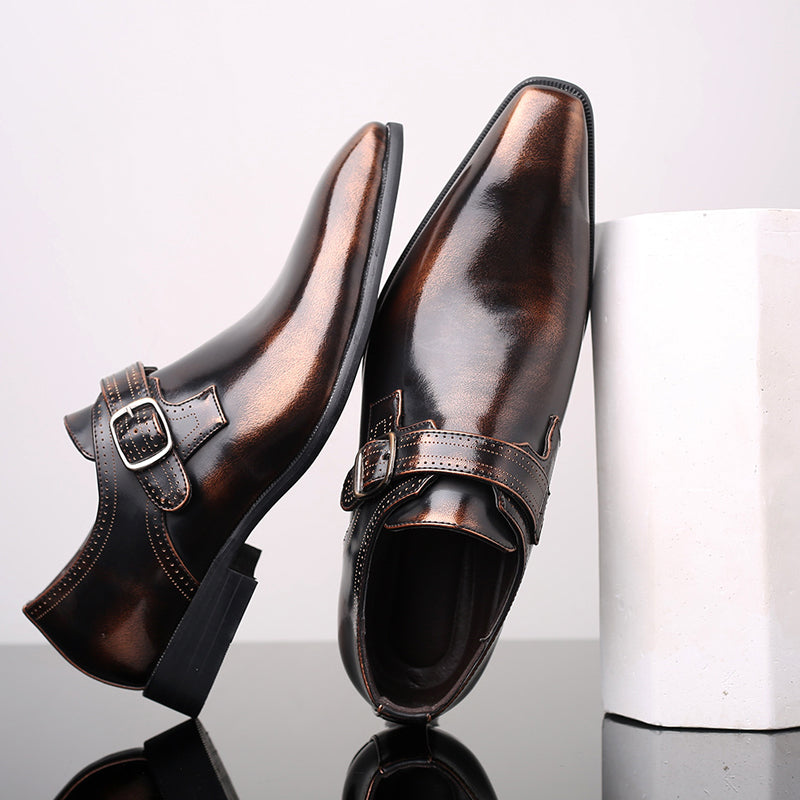 Gael | Monk Strap Homme Habillé | Confortables Orthopédiques