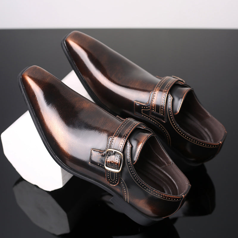 Gael | Monk Strap Homme Habillé | Confortables Orthopédiques