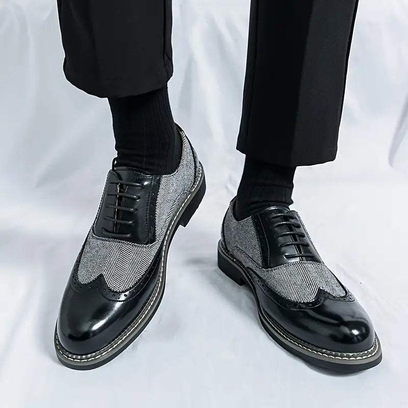 Aleksander | Oxford Brogue Homme | Confort Élégance Habillé