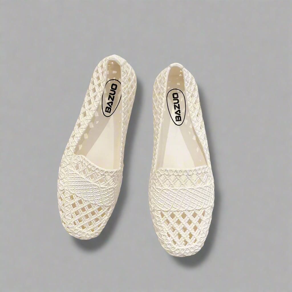 Filippa | Mocassins Tressés Plats Femme | Confortables Marche Élégants