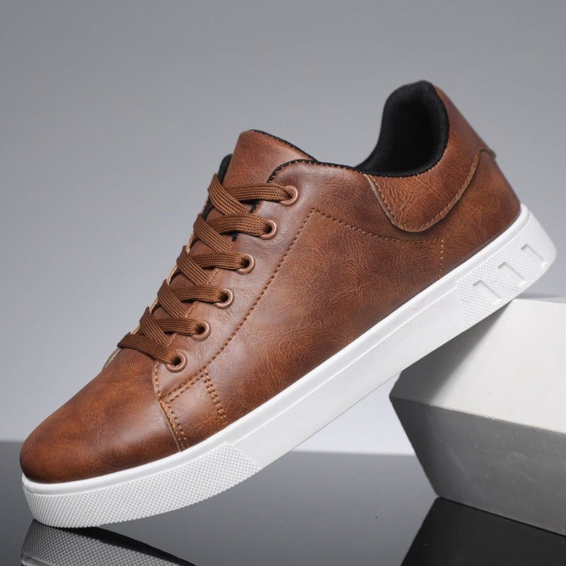 Stellan | Baskets Cuir Lacets Homme | Élégantes Confort Marche