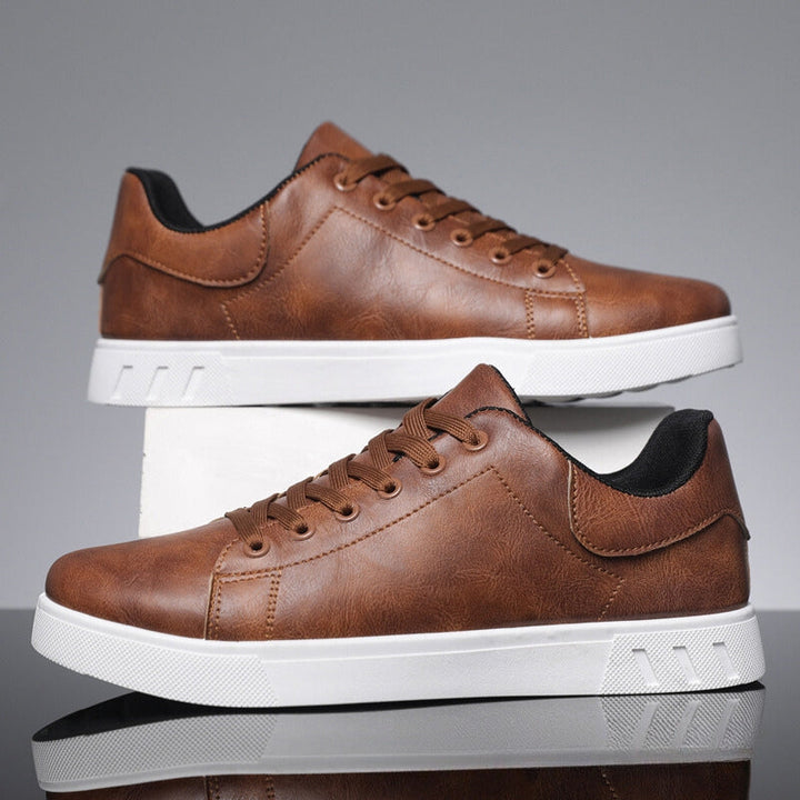 Stellan | Baskets Cuir Lacets Homme | Élégantes Confort Marche