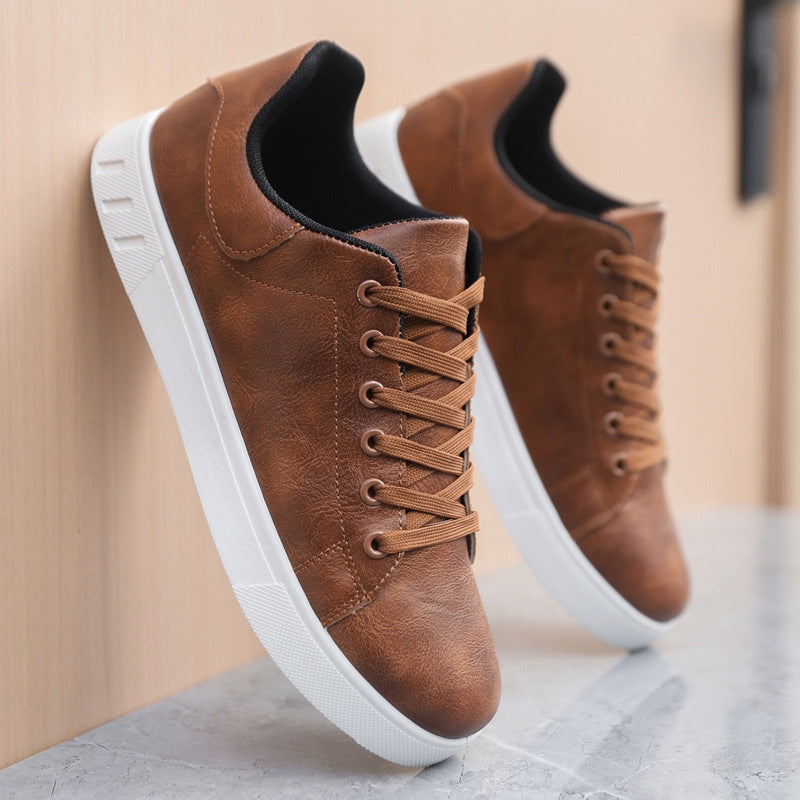 Stellan | Baskets Cuir Lacets Homme | Élégantes Confort Marche