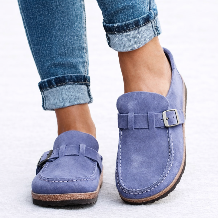Mocassins Orthopédiques à Enfiler Femme | Marche Confortables