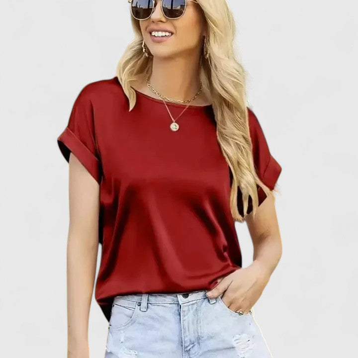 Lioraine — Blouse Femme Elegante Bleu Marine, Verte Pour Style Confirme