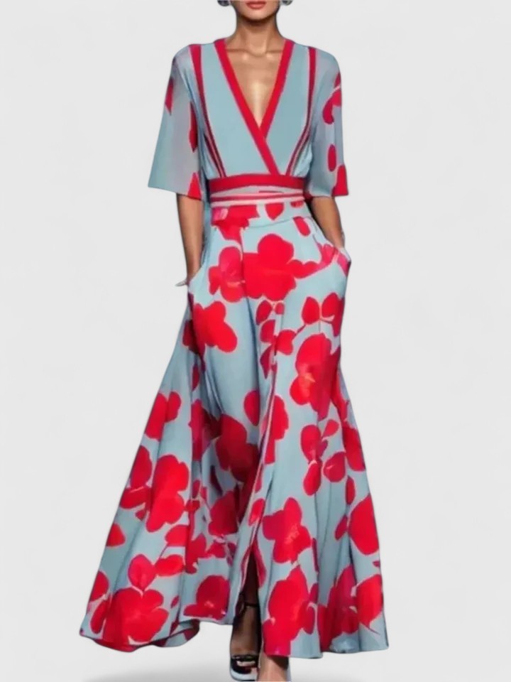 Aimee — Robe Maxi Élégante Femme Pour les Nuits Qui Comptent