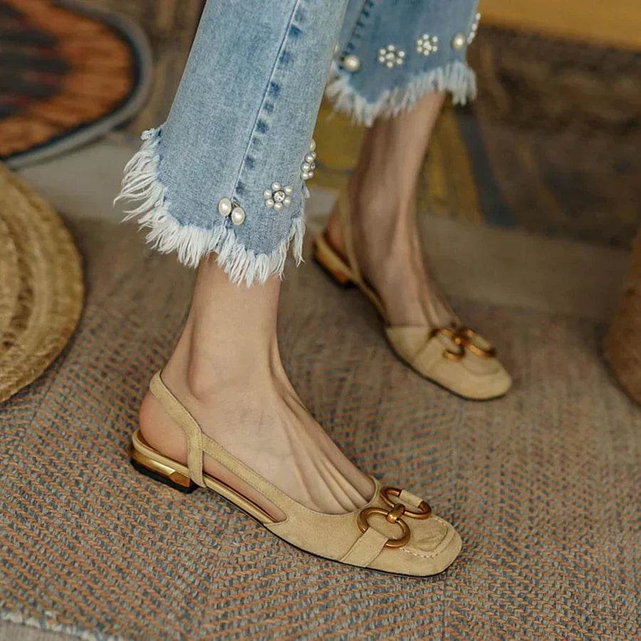 Daniela | Sandales Slingback Orthopédiques Femme | Confort Soutien