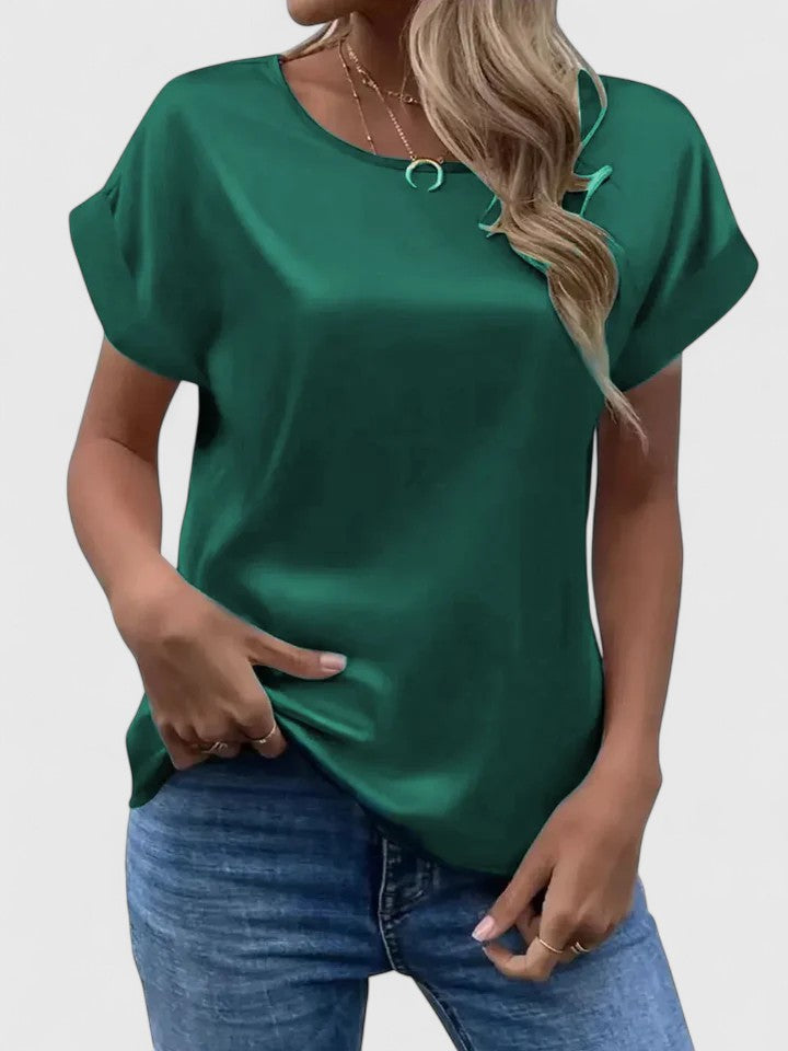 Lioraine — Blouse Femme Elegante Bleu Marine, Verte Pour Style Confirme